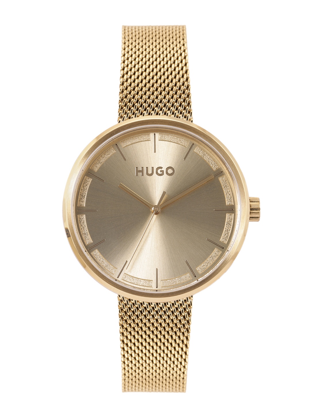 

Hugo Boss Women Crush Analogue Watch 1540122, Gold