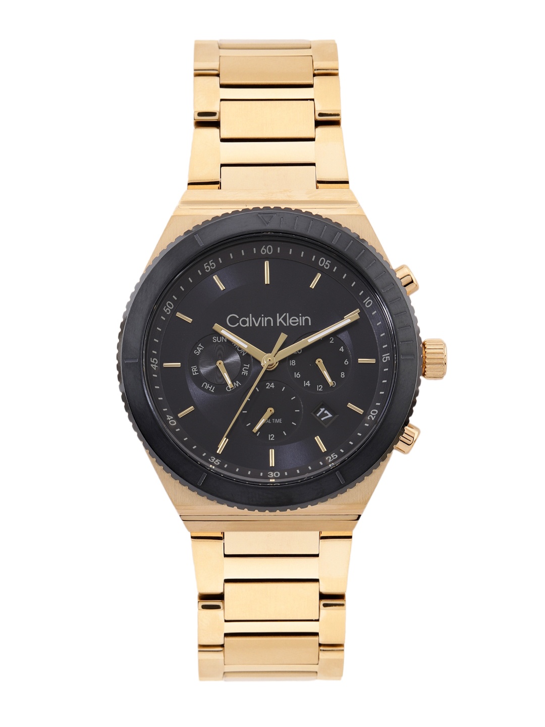 

Calvin Klein Men Fearless Analogue Watch 25200302, Navy blue