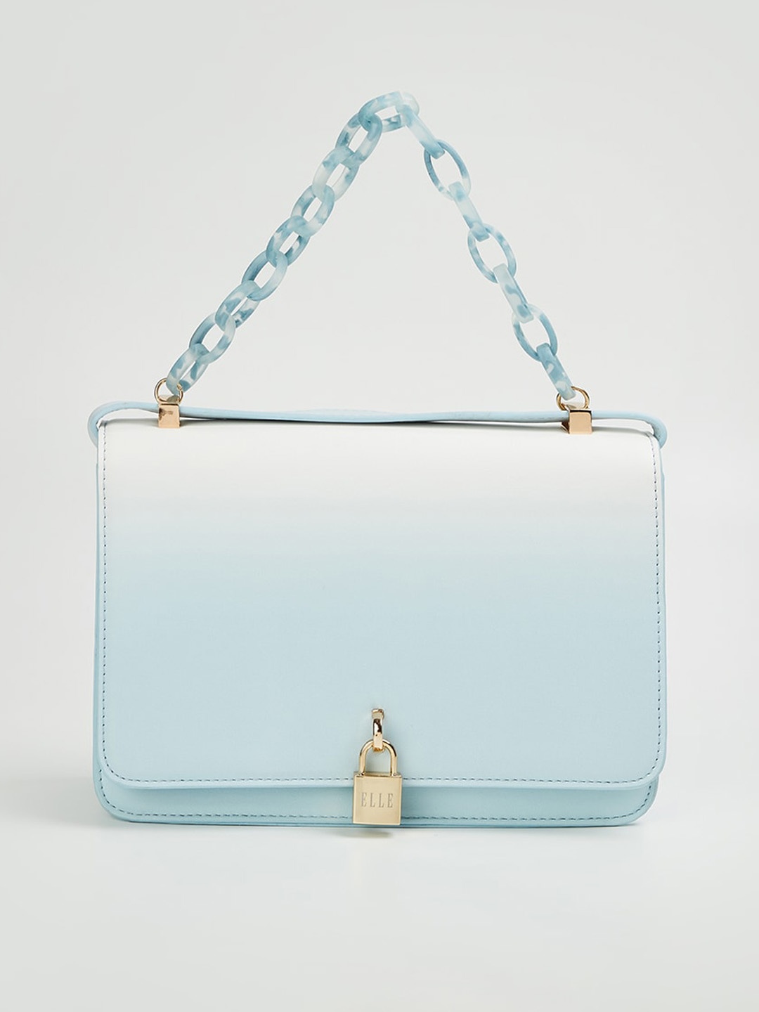 

ELLE Structured Satchel, Blue