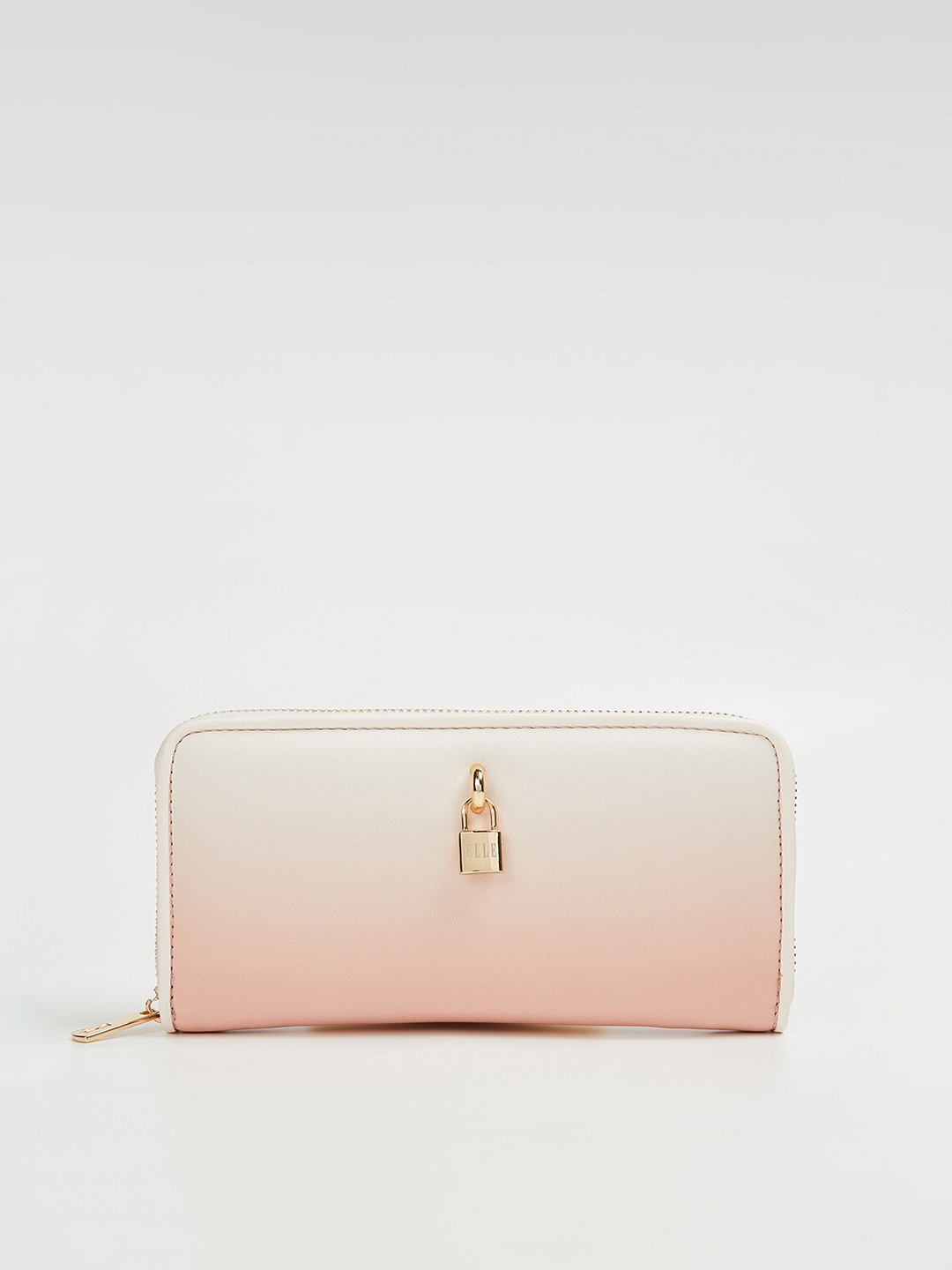 

ELLE Women Water Resistant Zip Around Wallet, Pink
