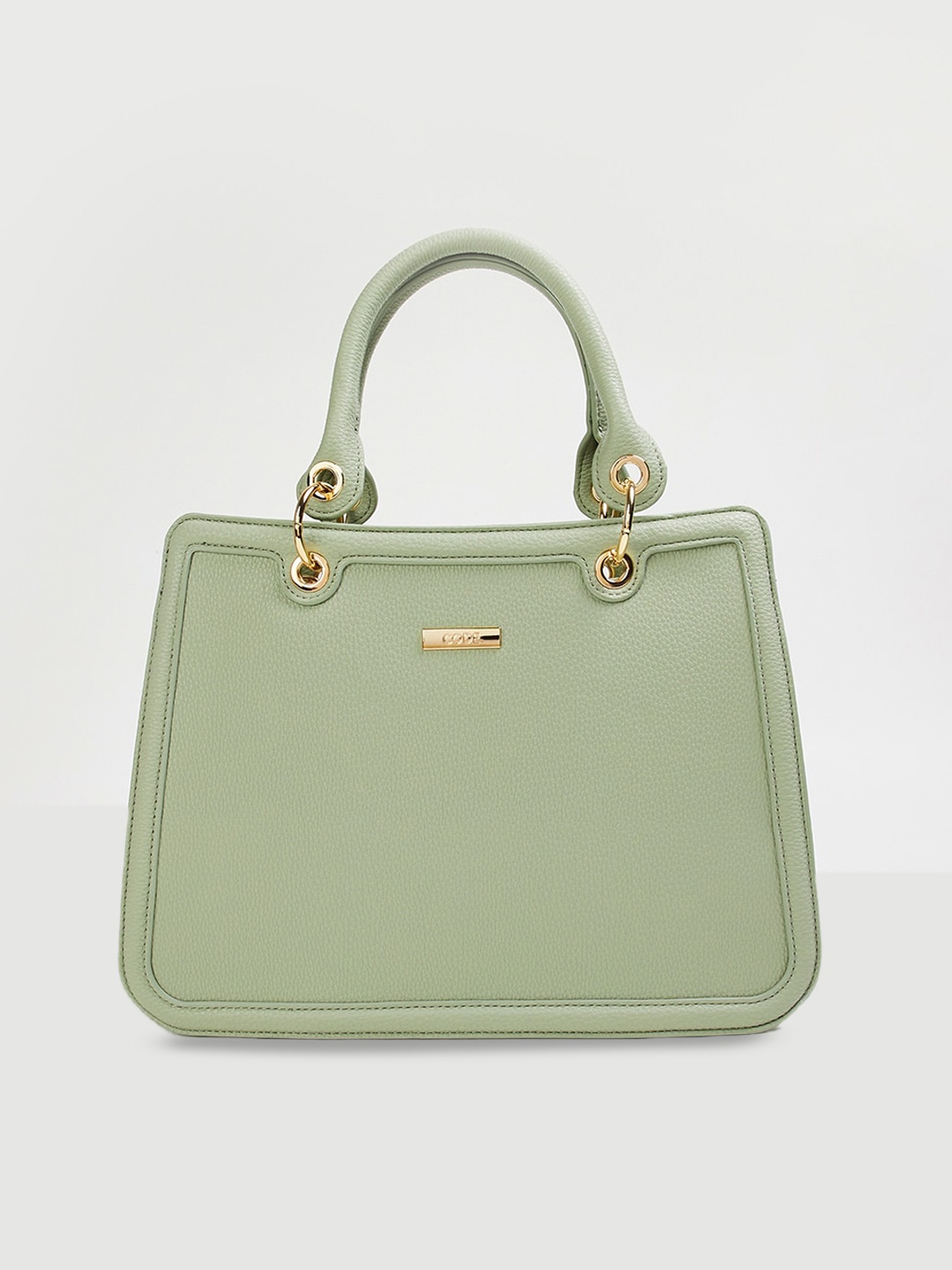 

CODE by Lifestyle Textured Structured Handheld Bag, Green
