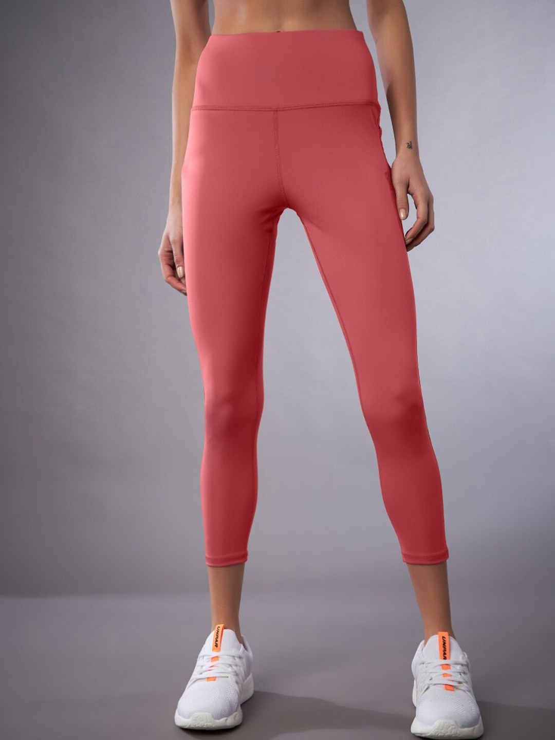 

UNPAR Women Moisture-Wicking Sports Tights, Coral