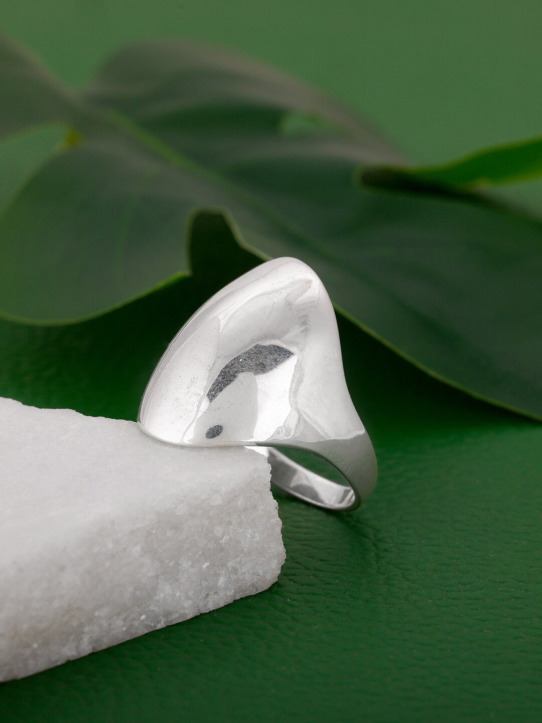 

GIVA Men 925 Sterling Silver Rhodium-Plated Finger Ring