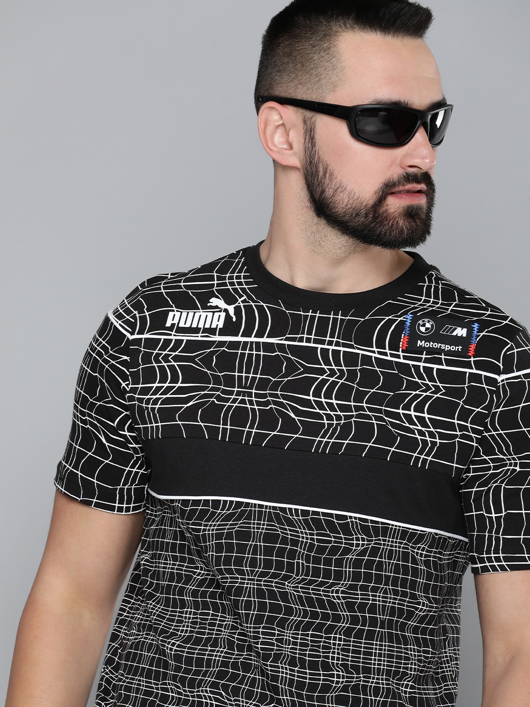 

PUMA Motorsport BMW Motorsport Printed Pure Cotton T-shirt, Black