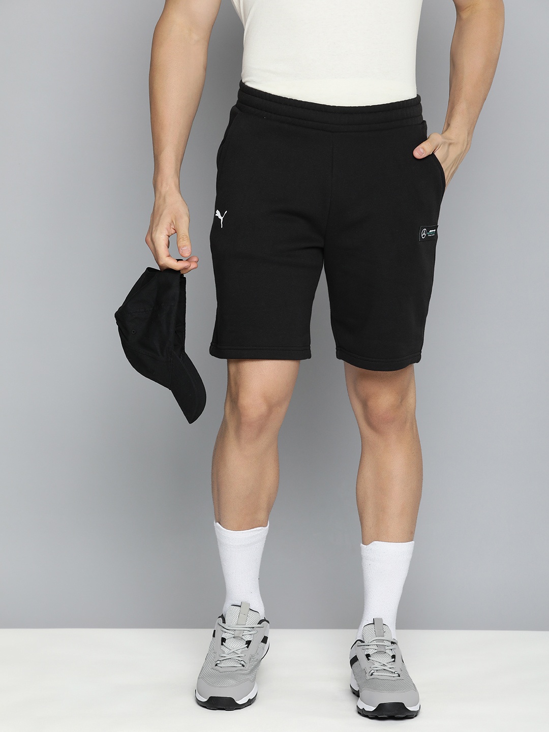 

PUMA Motorsport Men Mercedes-AMG PETRONAS Shorts, Black