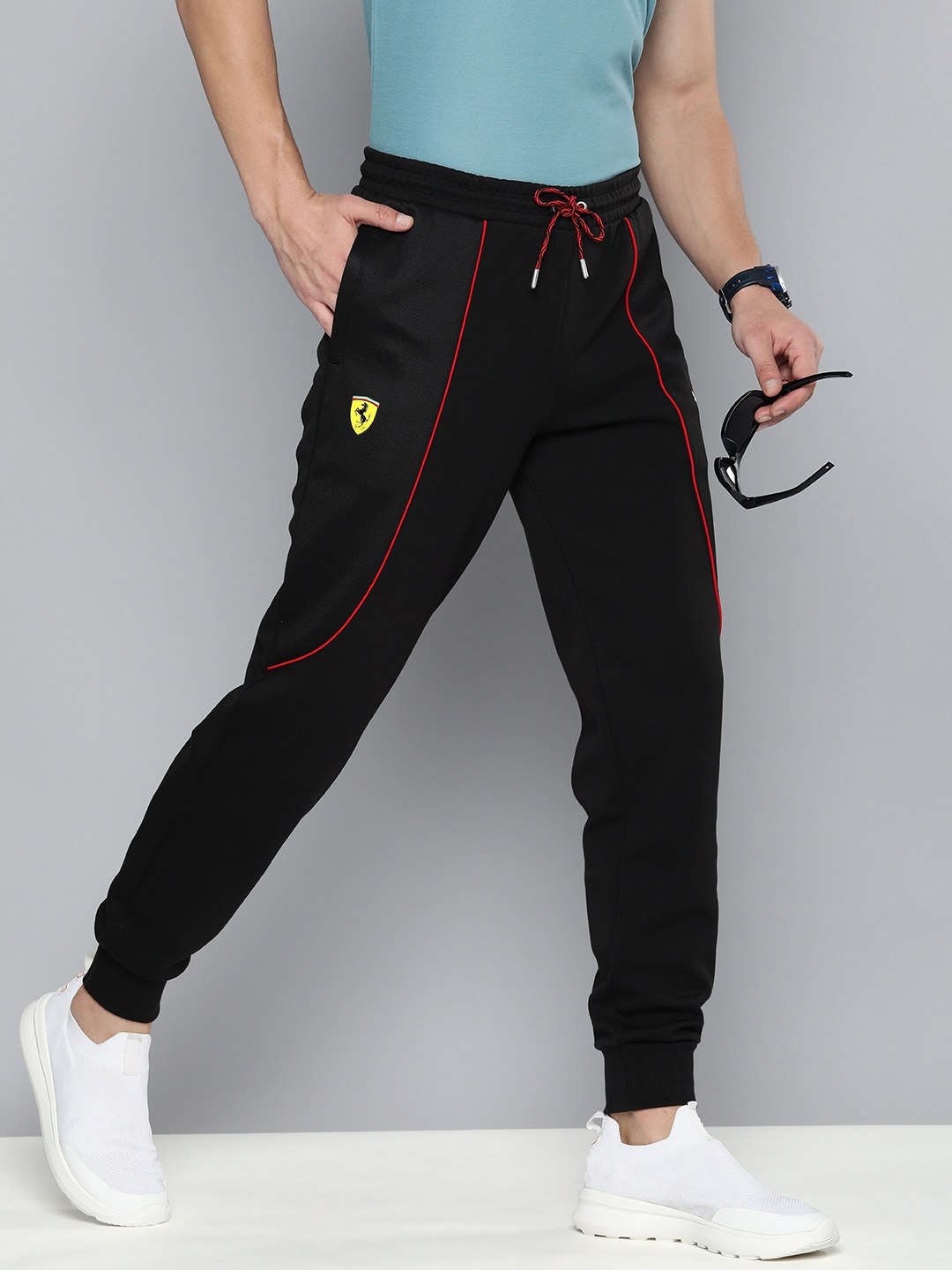

PUMA Motorsport Men Scuderia Ferrari Race Jogger Style Sweat Pants, Black