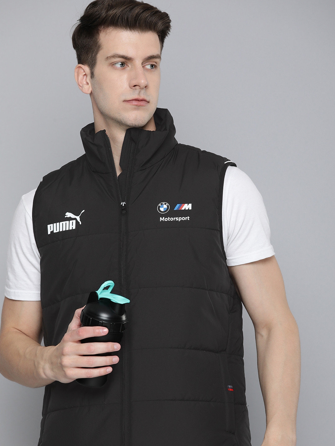 

PUMA Motorsport Brand Logo rainCELL BMW M Motorsport Padded Jacket, Black