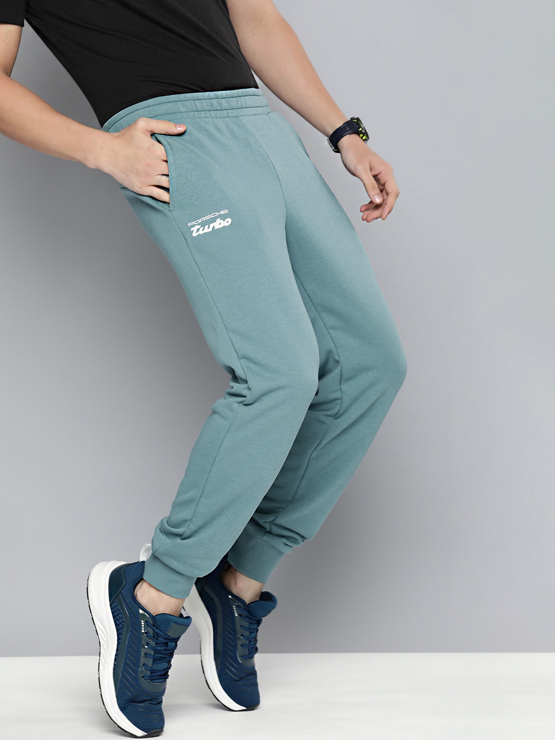 

PUMA Motorsport Men Porsche Legacy Joggers Style Mid-Rise Sweatpants, Blue