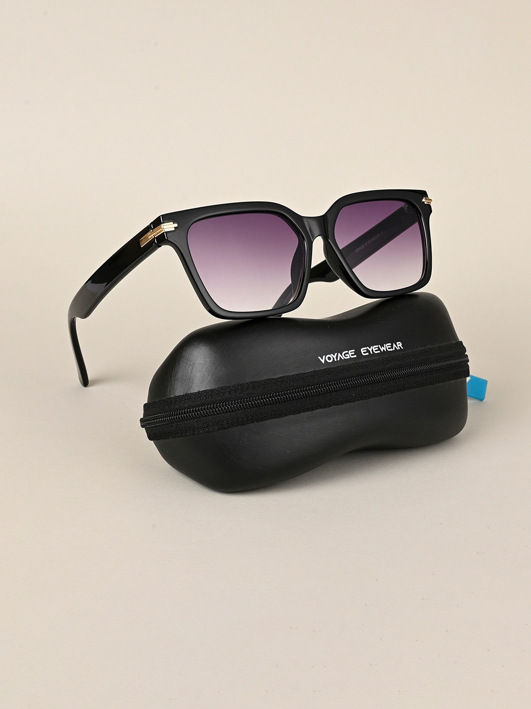 

Voyage Women Wayfarer Sunglasses with UV Protected Lens, Purple