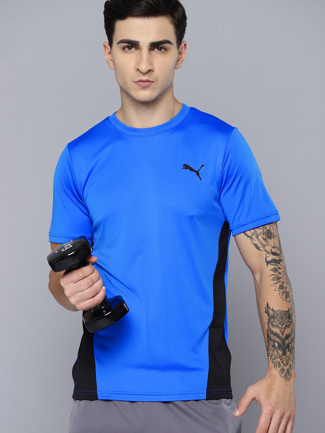 

Puma Train All Day dryCELL Slim Fit T-shirt, Blue