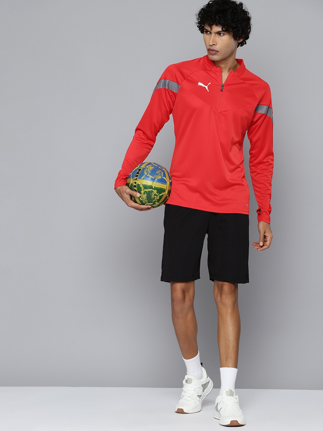 

Puma teamFINAL Training 1/4 Zip T-shirt, Red