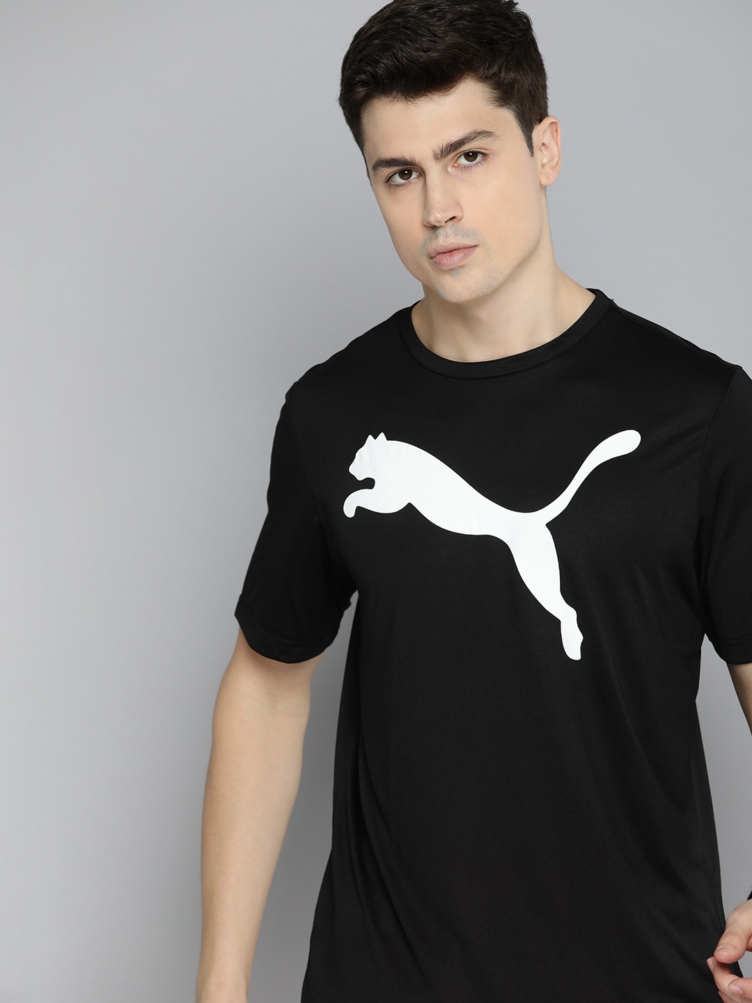 

Puma dryCELL Brand Logo Printed Outdoor T-shirt, Black