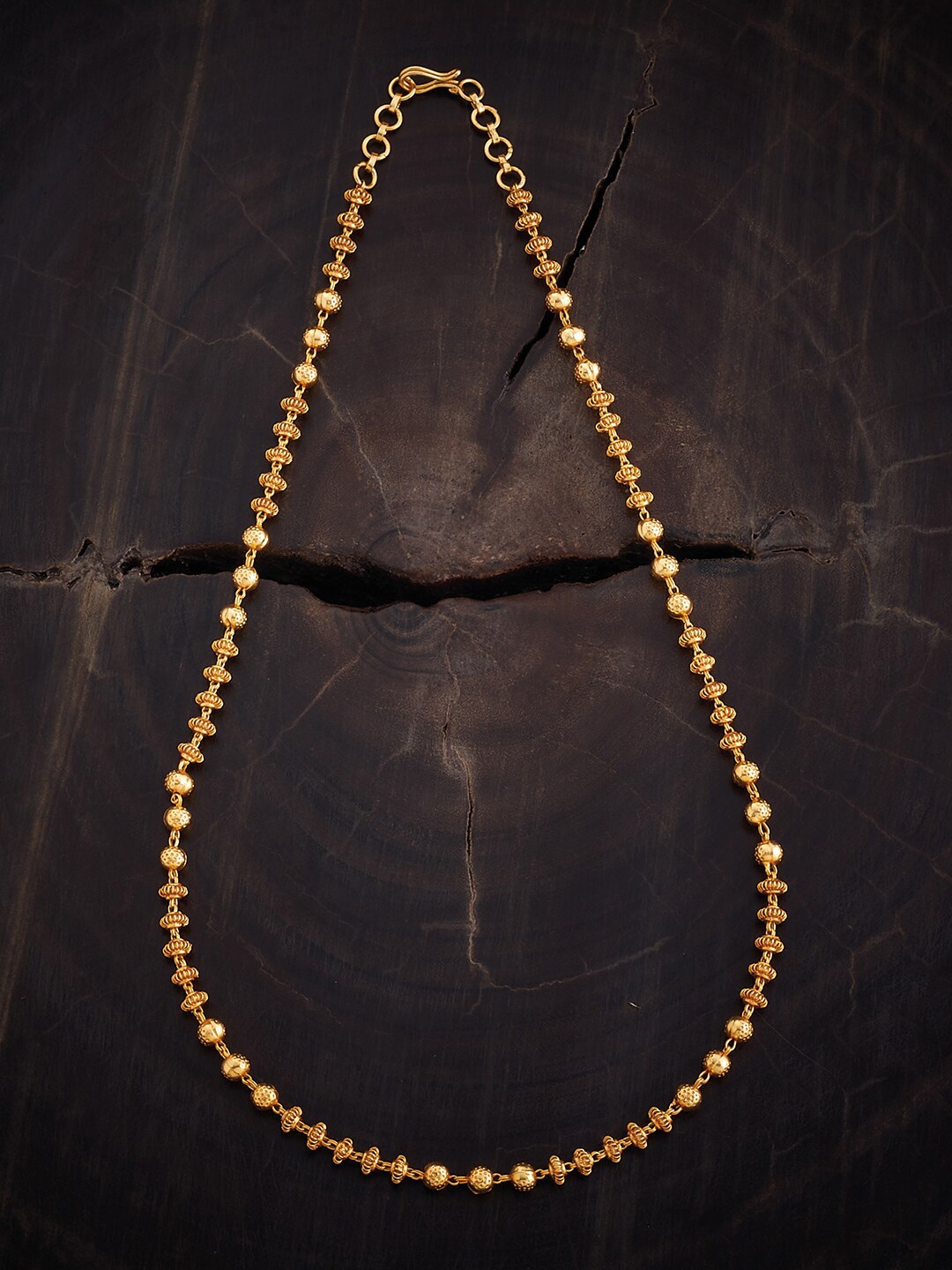 

Kushal's Fashion Jewellery Minimal 92.5 Pure Silver Chain, Gold