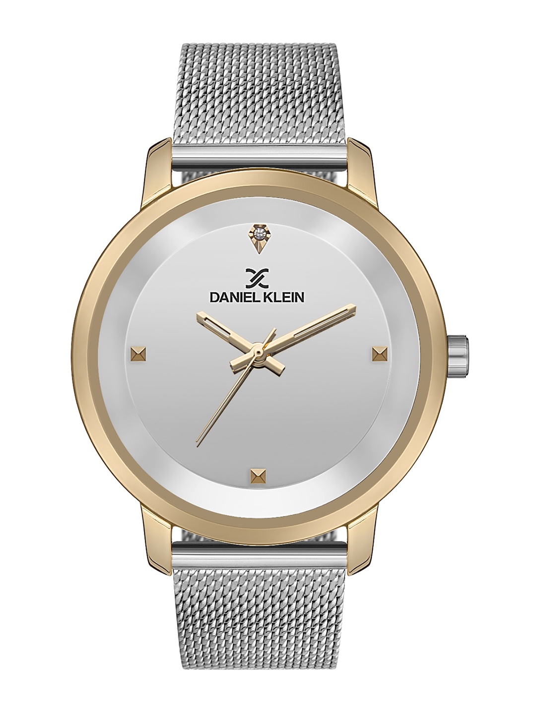 

Daniel Klein Women Stainless Steel Straps Analogue Display Watch DK.1.12803-3-, Silver