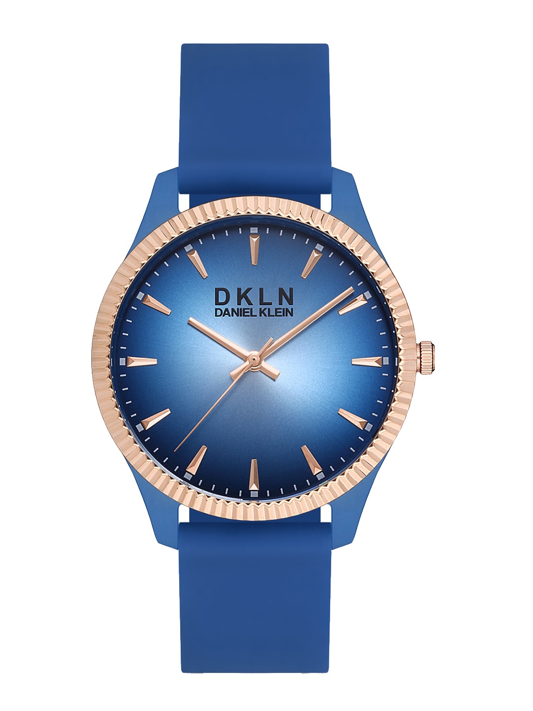 

Daniel Klein Men Printed Dial & Blue Straps Analogue Watch DK 1 12767-5