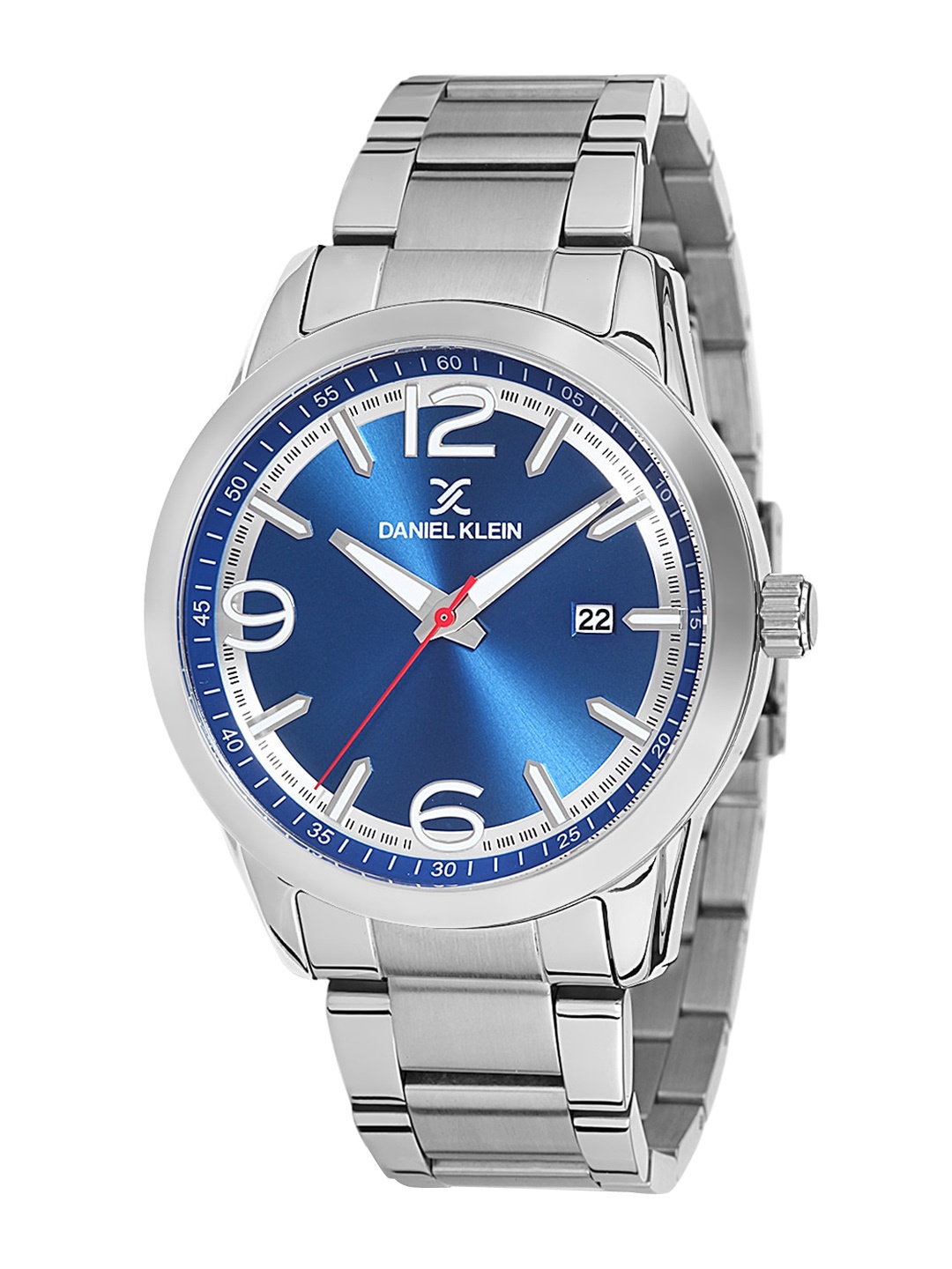 

Daniel Klein Men Round Analogue Watch DK12141-4, Blue