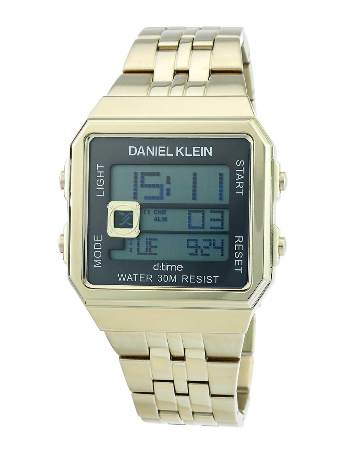 

Daniel Klein Men Stainless Steel Straps Digital Display Automatic Watch DK.1.12274-6, Gold
