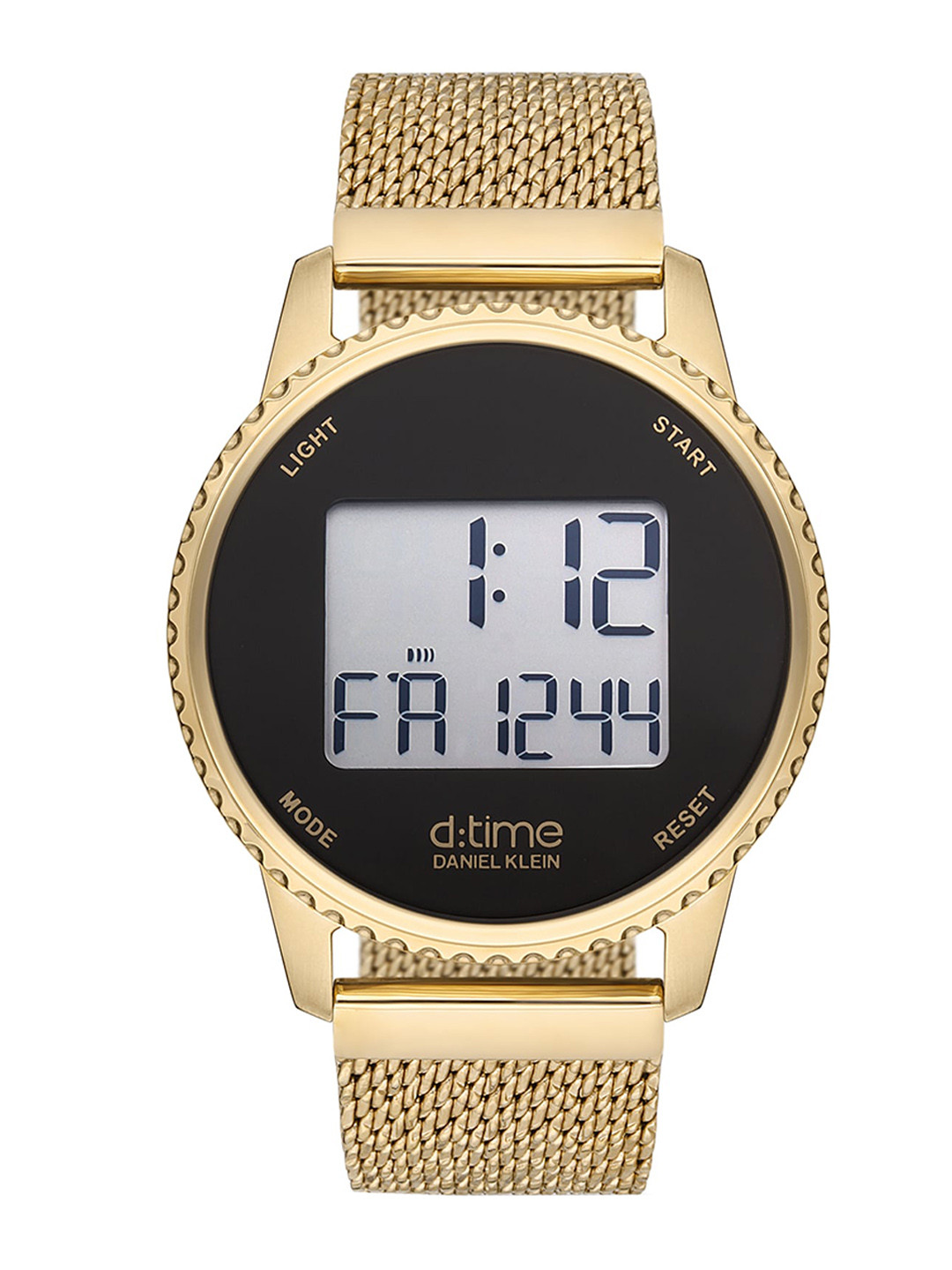 

Daniel Klein Men Bracelet Style Straps Digital Automatic Watch DK.1.12659-2, Black