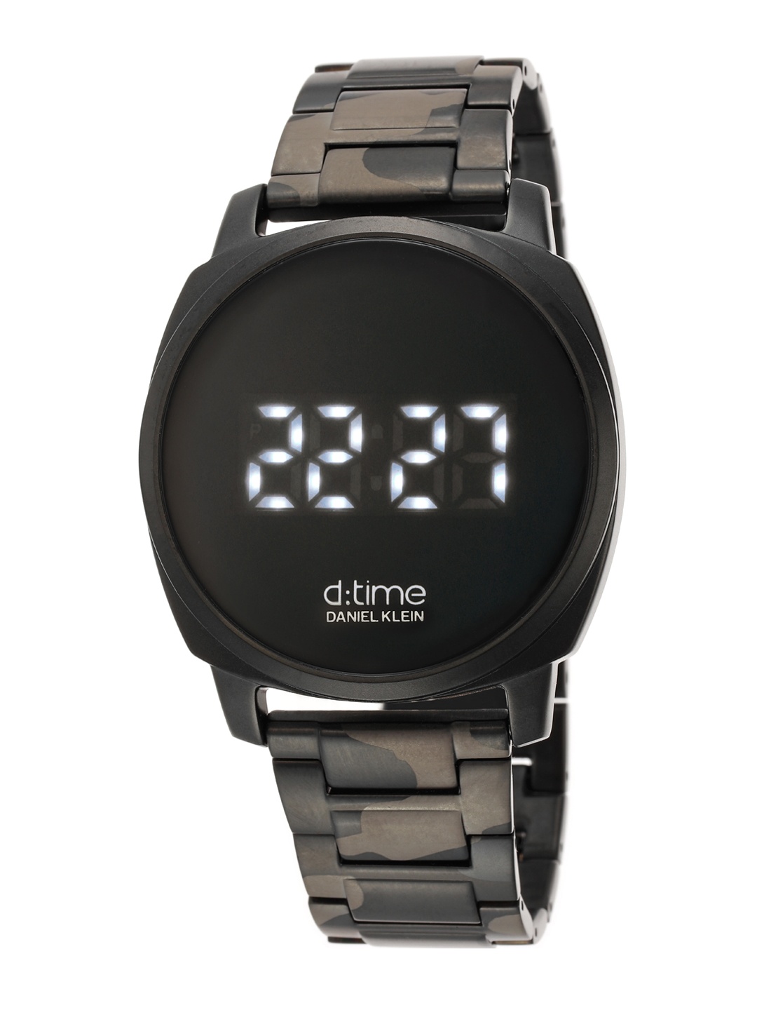 

Daniel Klein Men Bracelet Style Straps Digital Automatic Watch DK.1.12435-7, Black