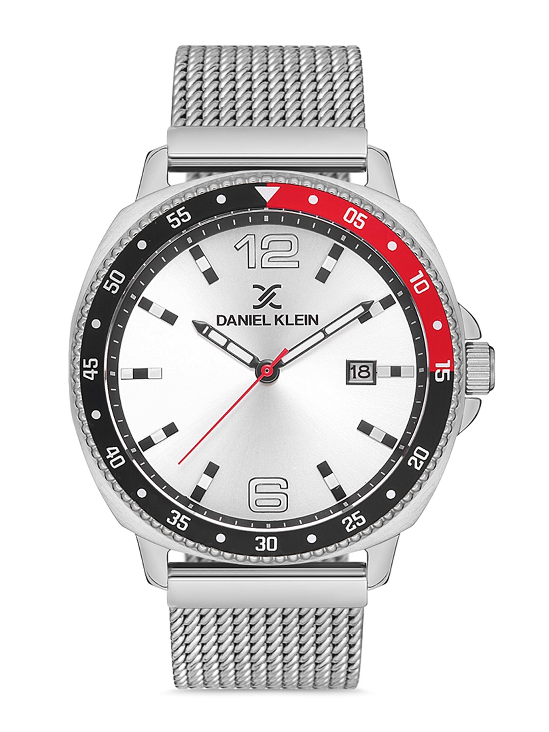 

Daniel Klein Men Round Analogue Watch DK.1.12569-6, Silver