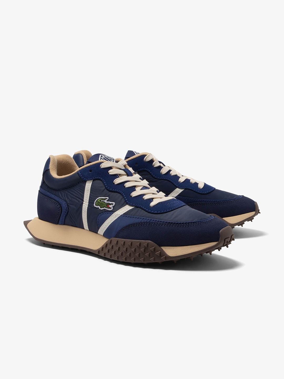 

Lacoste Men L-Spin Deluxe 3.0 Contrast Sole Sneakers, Navy blue