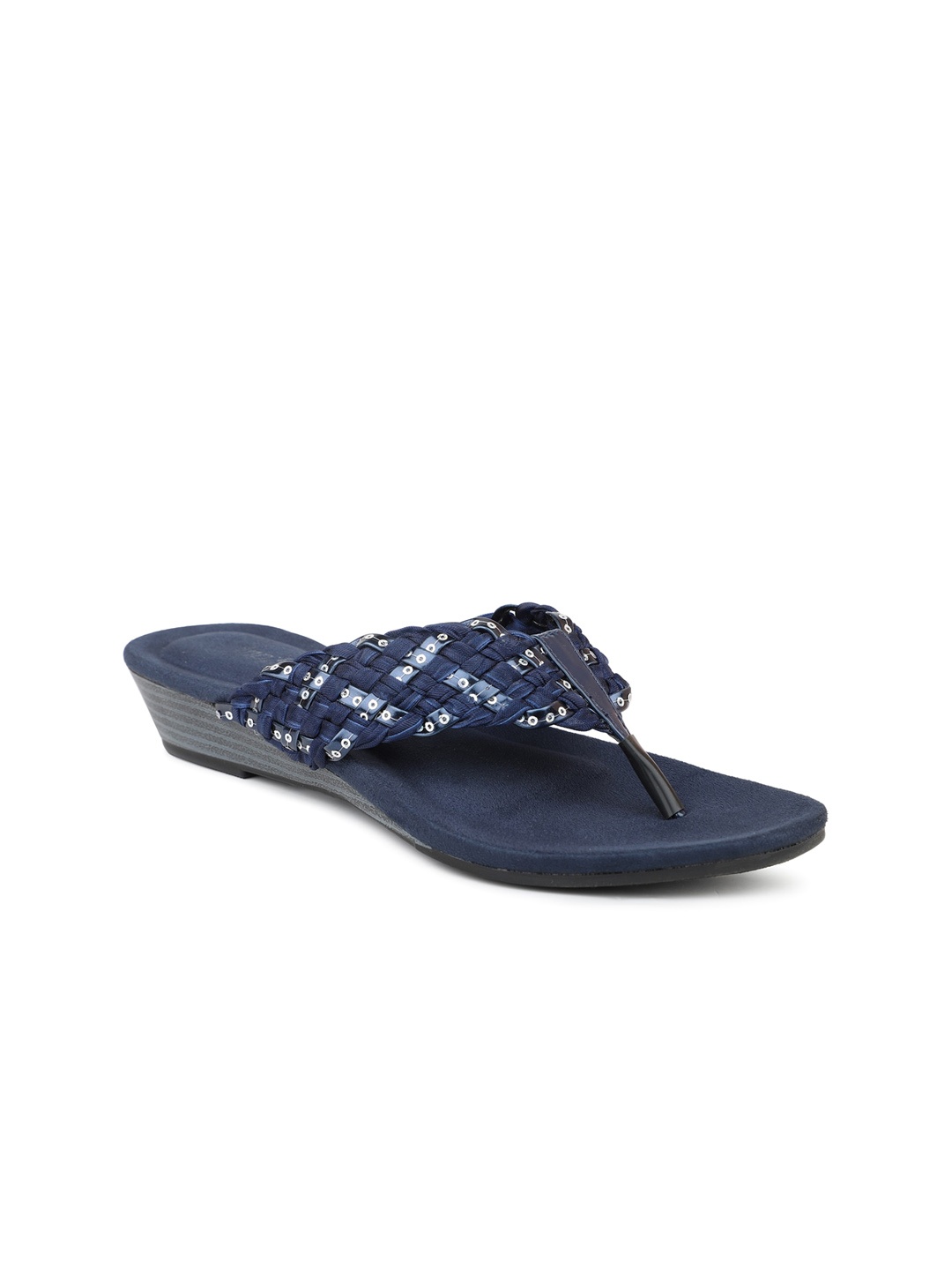 

Inc 5 Embellished Comfort Heels, Navy blue