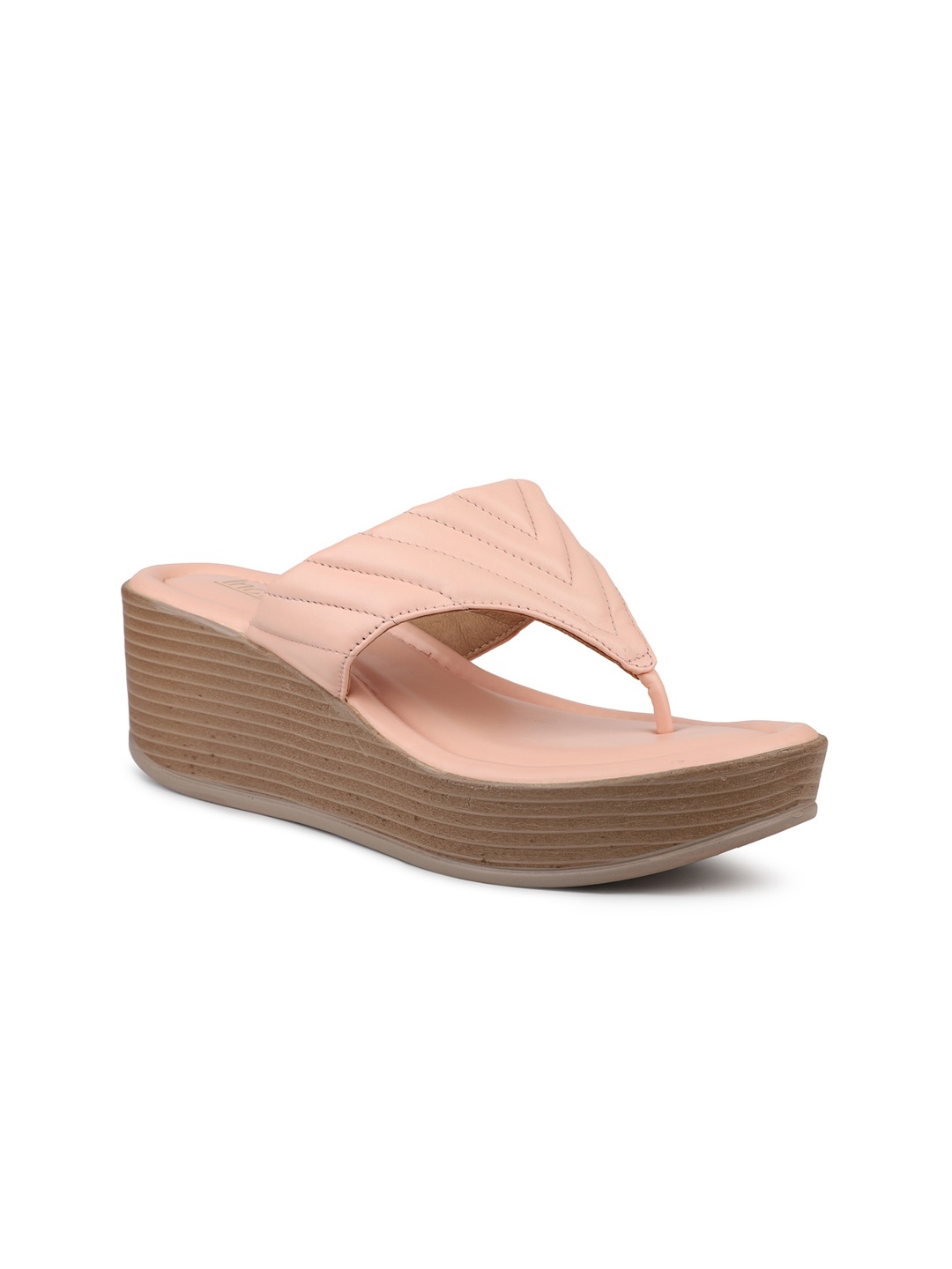 

Inc 5 Textured Open Back Wedge Heels, Pink