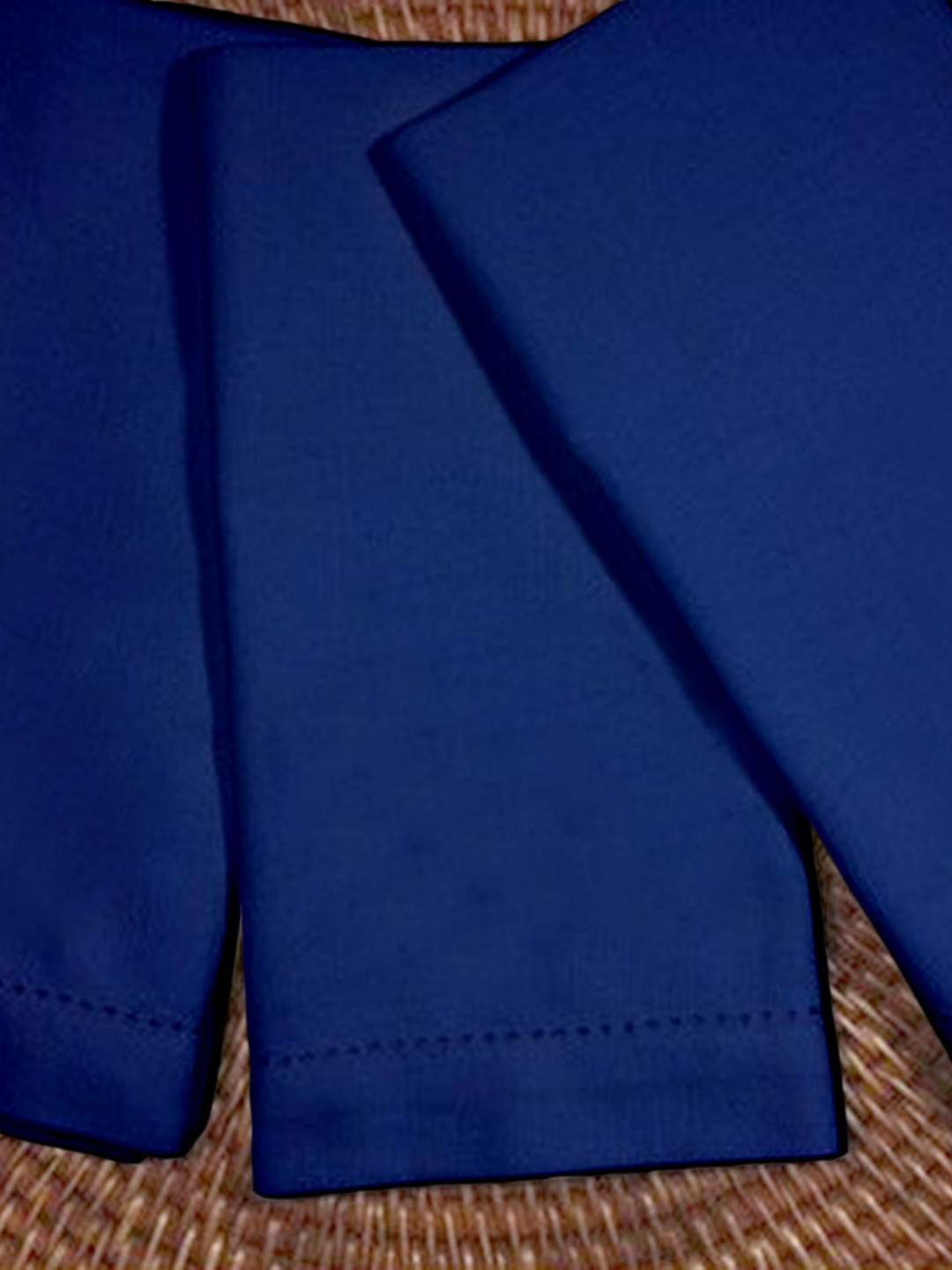

Lushomes Blue Pure Cotton Table Napkins