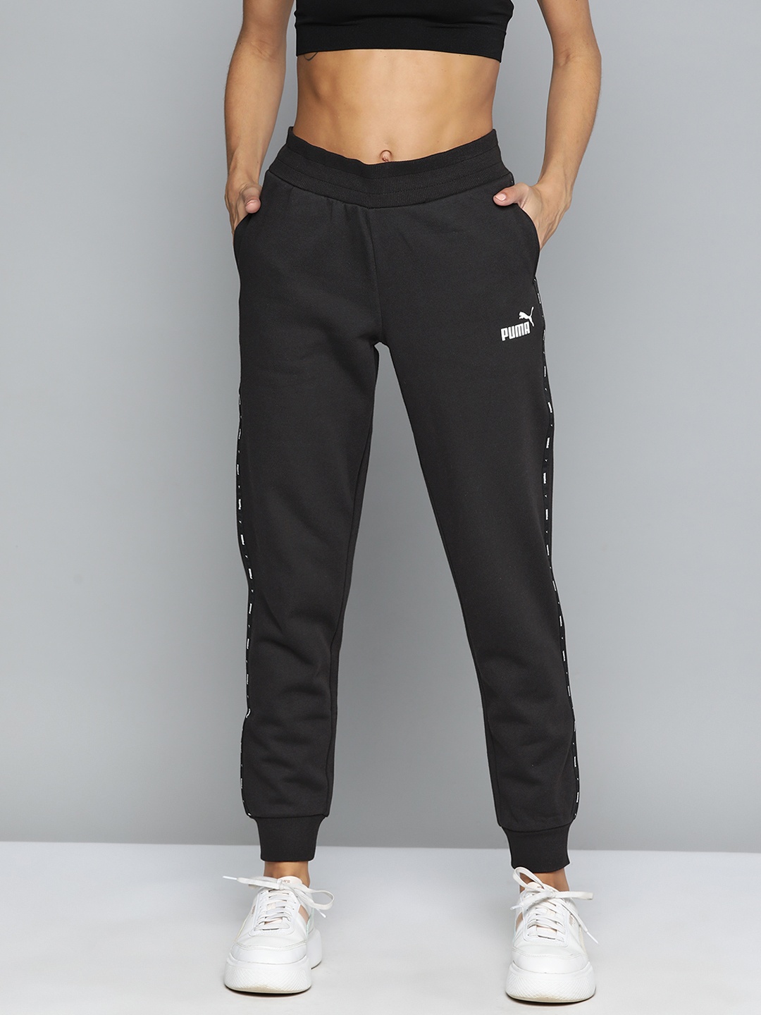 

Puma Women Essentials Tape Joggers, Black