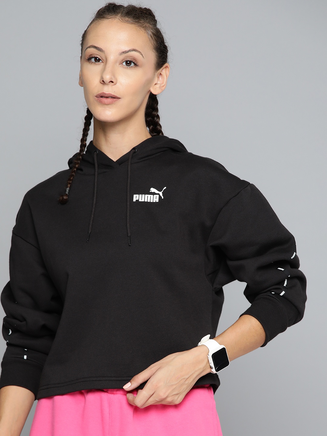 

Puma Essentials TAPE Hooded Sweatshirt, Black