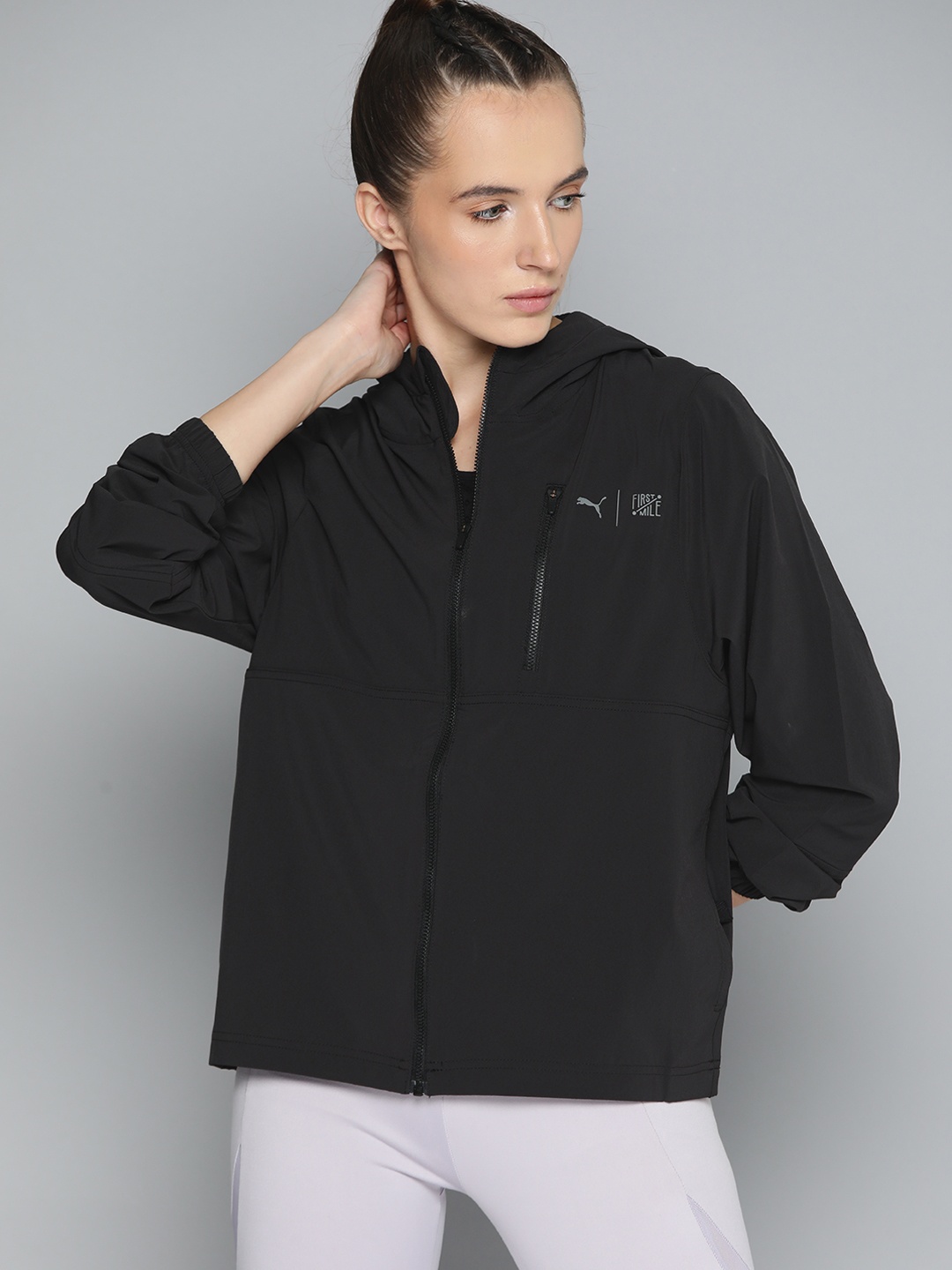 

PUMA x FIRST MILE Running Jacket, Black