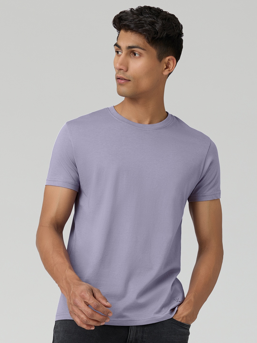 

XYXX Men Pace Intellieaze Cotton T-Shirt, Grey