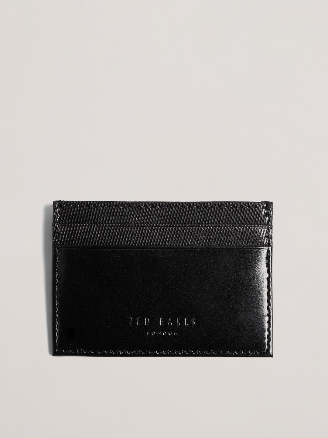 

Ted Baker Men Leather Card Holder, Black