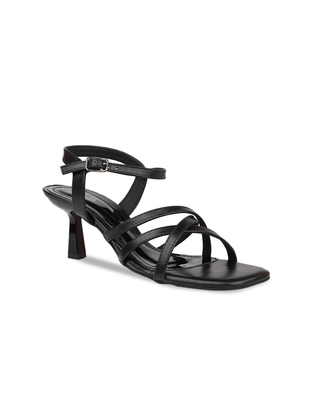 

Inc 5 Kitten Heels With Backstrap, Black