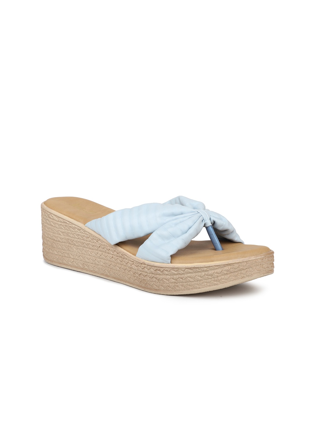 

Inc 5 Open Toe Wedge Heels, Blue