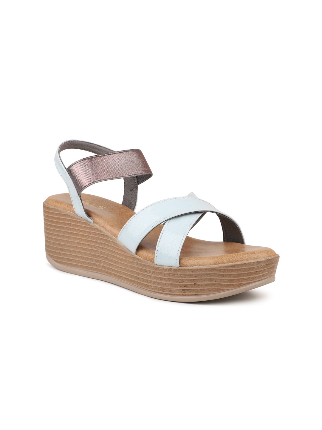 

Inc 5 Criss-Cross Strap Wedge Heels, Blue