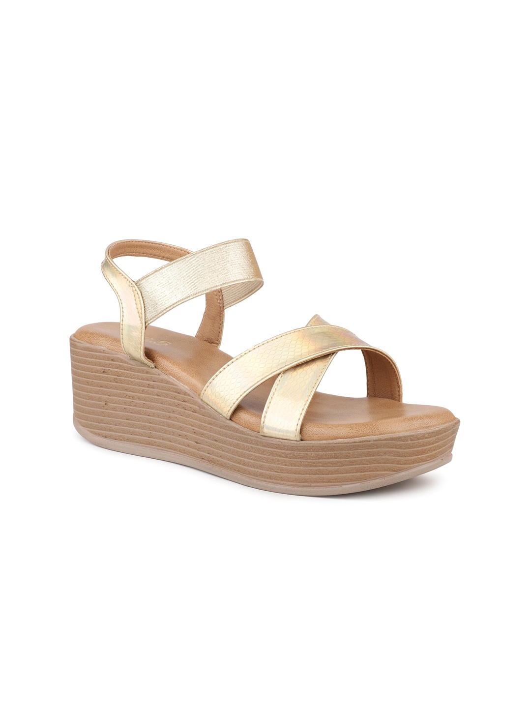

Inc 5 Wedge Sandals With Backstrap, Gold