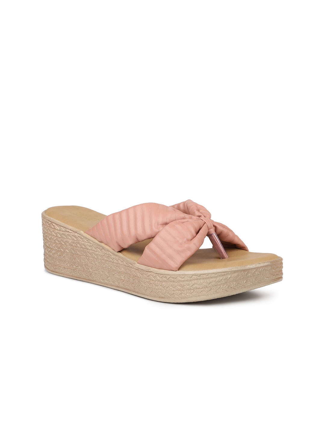 

Inc 5 Open Toe Flatform Heels, Pink