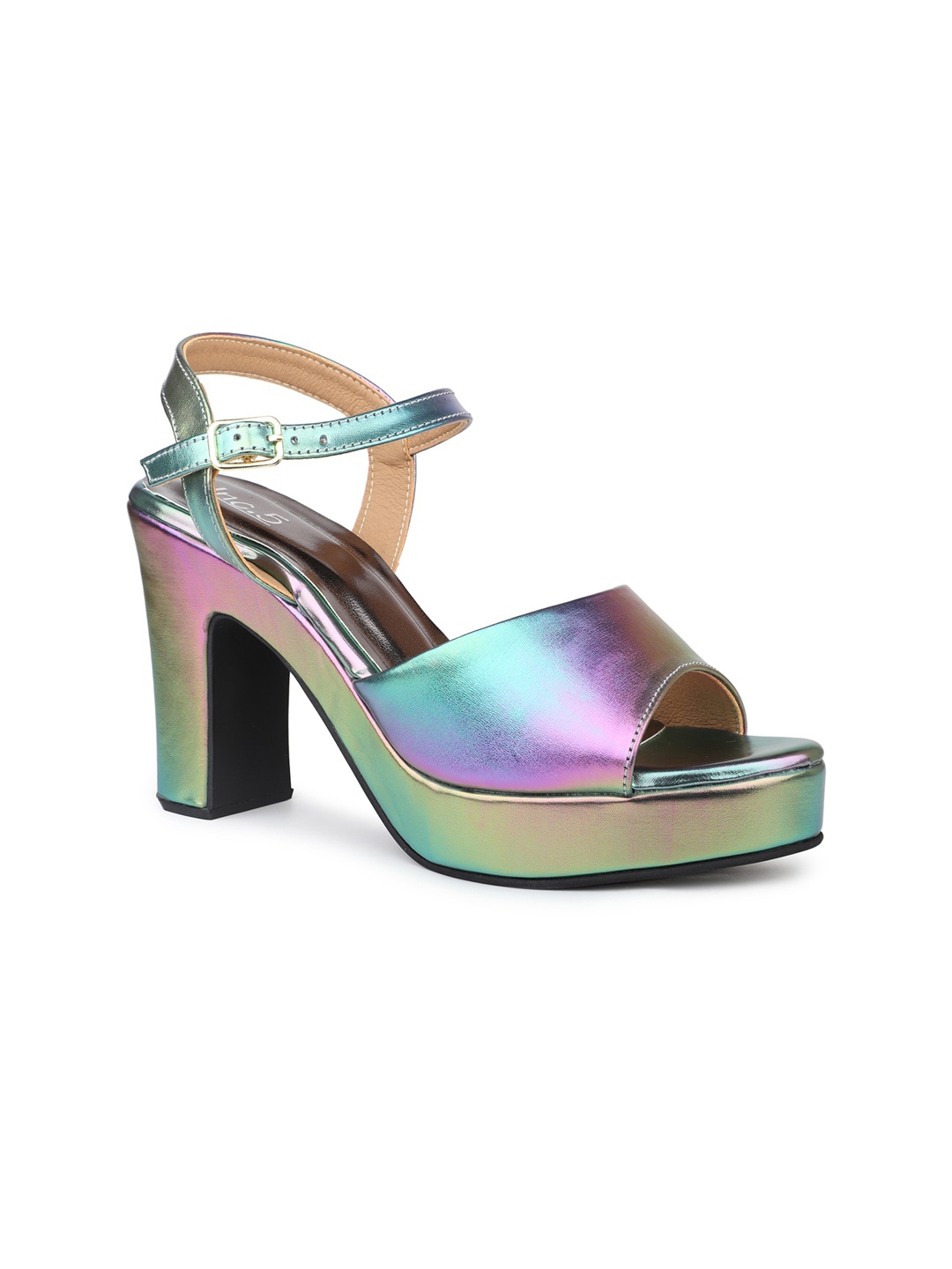 

Inc 5 Open Toe Platform Heels, Blue