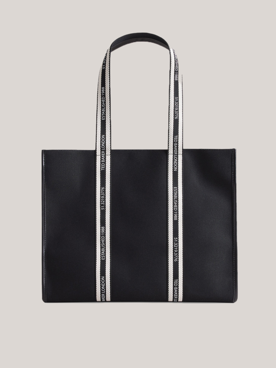 

Ted Baker Oversized Structured Tote Bag, Black