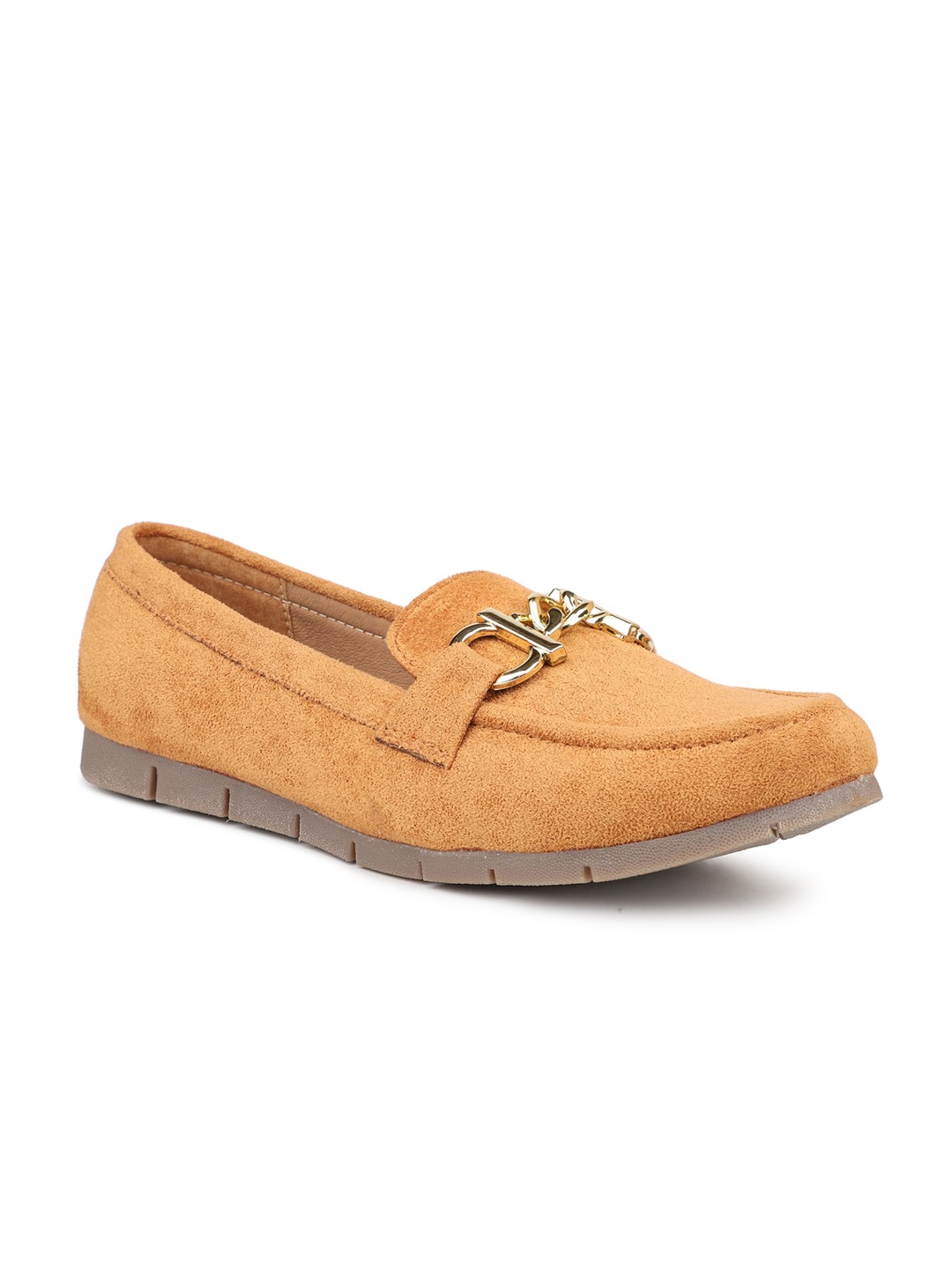 

Inc 5 Women Buckled Memory Foam Horsebit Loafers, Tan