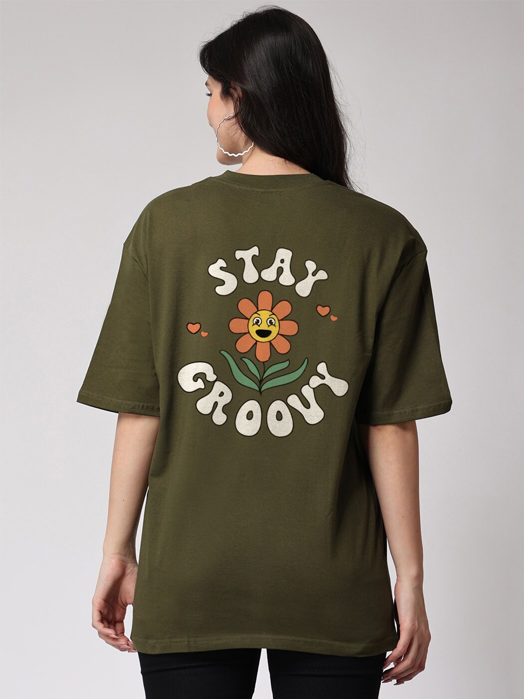 

The Label Bar Typography Printed Cotton T-shirt, Olive