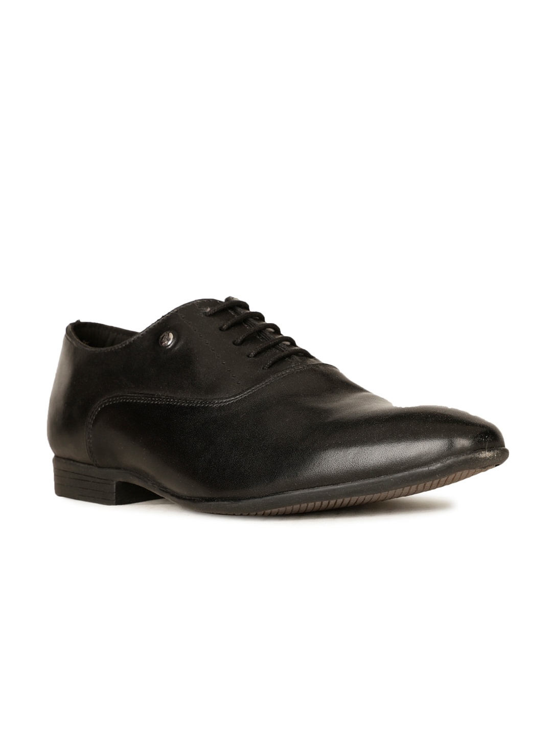 

Hush Puppies Men Leather Oxford Formal Shoes, Black