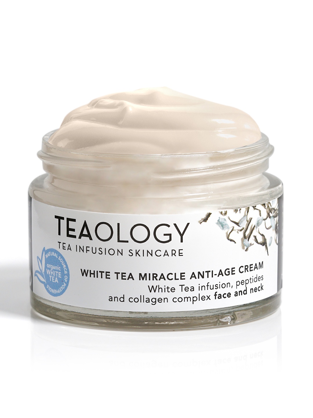 

TEAOLOGY White Tea Miracle Anti-Age Cream with Peptide Complex & Collagen - 50ml