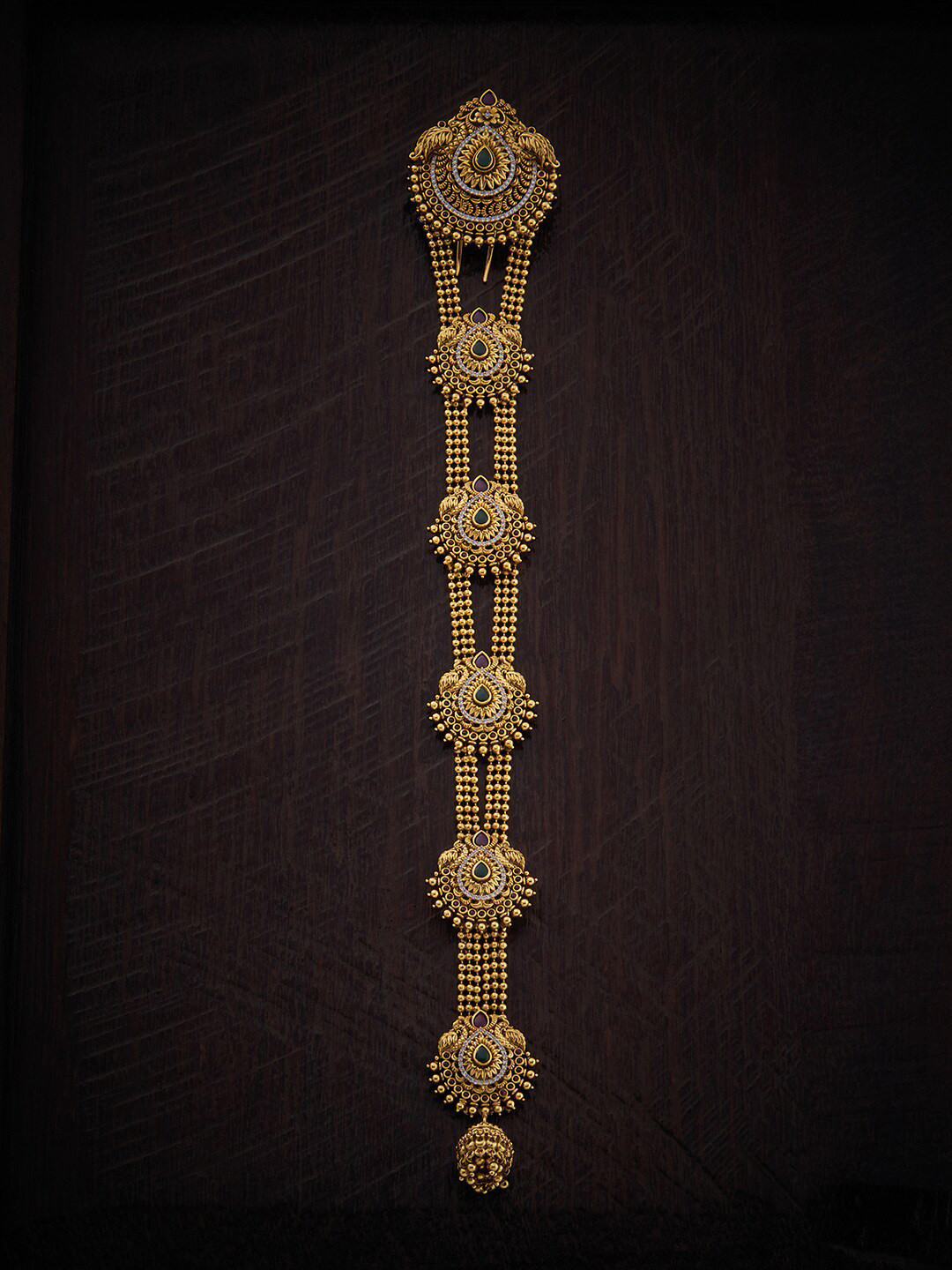 

Kushal's Fashion Jewellery Embellished Hair Accessory Set, Gold