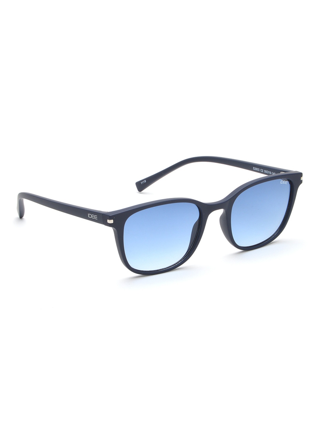 

IDEE Unisex Lens & Square Sunglasses With UV Protected Lens IDS2603C2SG, Blue