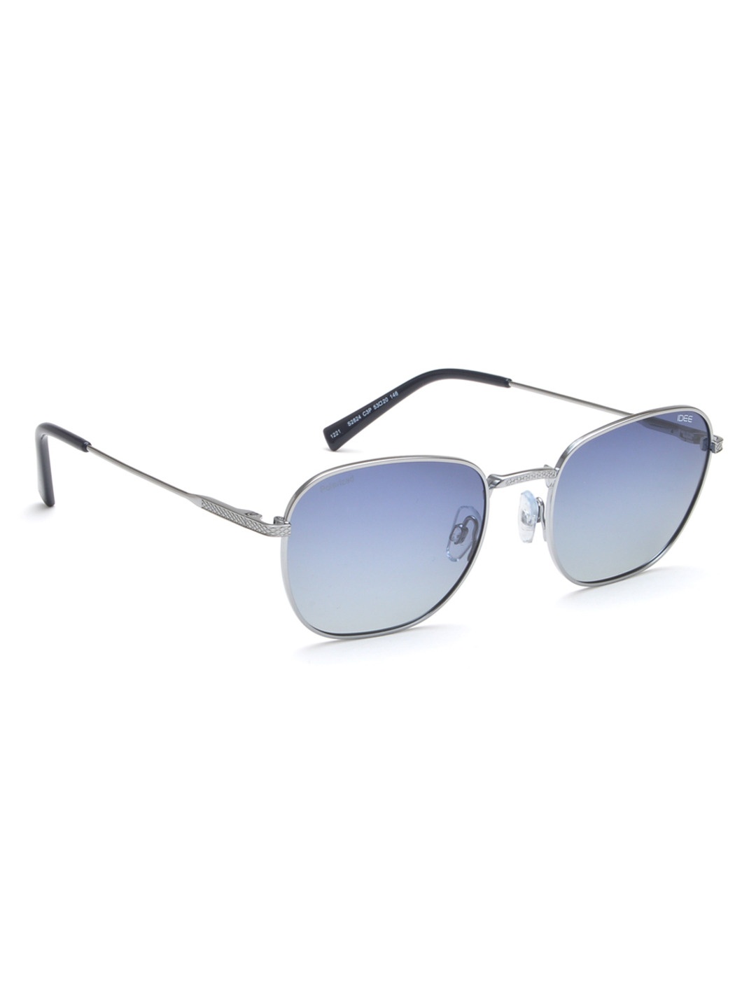 

IDEE Men Lens & Square Sunglasses With Polarised & UV Protected Lens IDS2824C3PSG, Blue