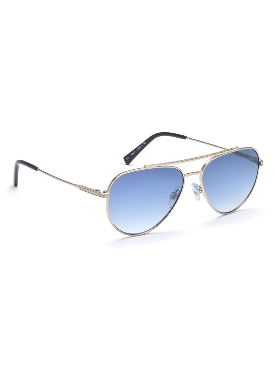 

IDEE Men Lens & Steel-Toned Aviator Sunglasses With UV Protected Lens IDS2823C3SG, Blue