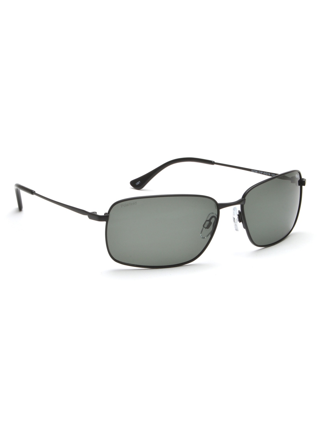 

IDEE Men Rectangle Sunglasses with Polarised and UV Protected Lens IDS2786C1PSG, Grey