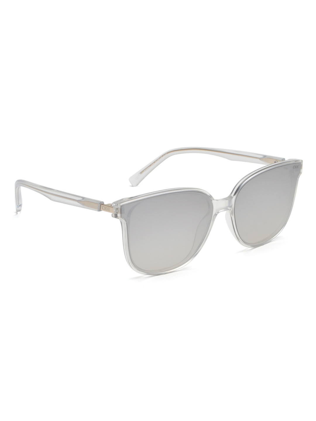 

IDEE Women Square Sunglasses With UV Protected Lens IDS2831C3SG, Grey